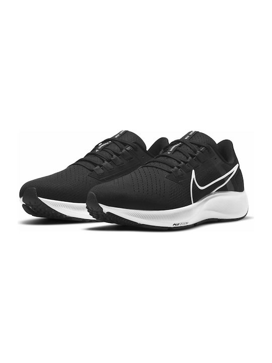 Air Zoom Pegasus 38 Sport Shoes Running Black / White / Anthracite / Volt