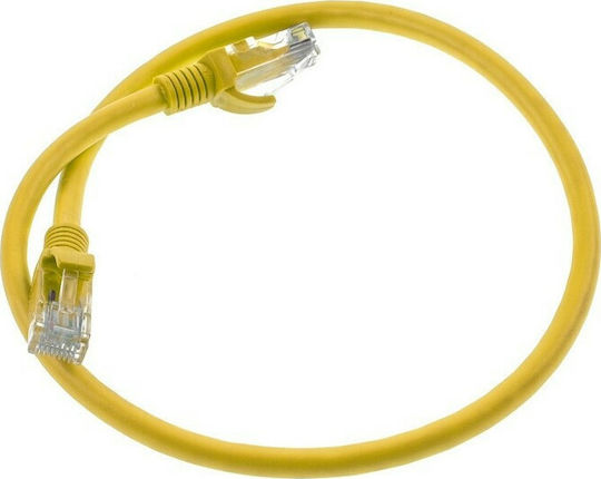U/UTP Cat.6e (High Speed) Network Cable Ethernet 0.5m Yellow