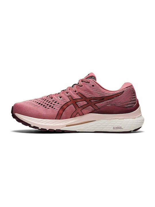 Gel-Kayano 28 Damen Sportschuhe Laufen Smokey Rose / Deep Mars