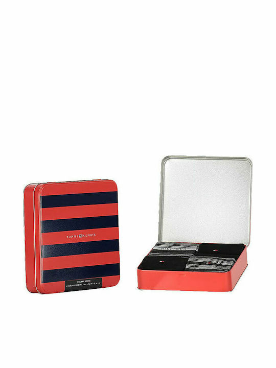 Tommy Hilfiger Ανδρικές Κάλτσες Μαύρες 4 Pack