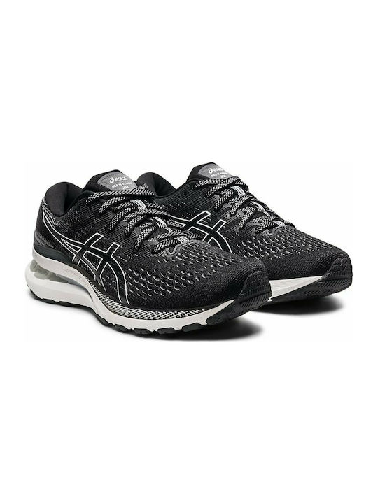 Gel-Kayano 28 Damen Sportschuhe Laufen Black / White