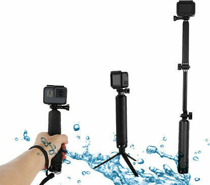 Telesin 3-Way Monopod Grip Selfie Stick for Hero 3 / Hero 3+ / Hero 4 / Hero 5 / Hero 6 / Hero 7 / Hero 8 / Hero 9