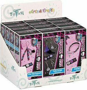 Totum Bijuterii Monster High Mini Agățători pentru copii de 8++ ani (Diverse modele) 1 buc