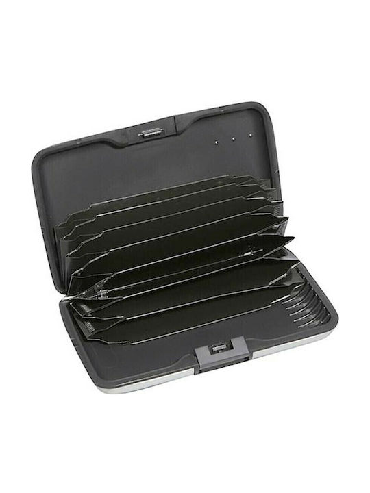 V-store Мъжко Портфейл За Карти С RFID Сребрист V-store Мъжко Портфейл За Карти С RFID Сребрист