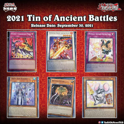 Konami Yu-Gi-Oh! Mega Tin 2021: Tin Of Ancient Battles Yu-Gi-Oh! Deck KON940037