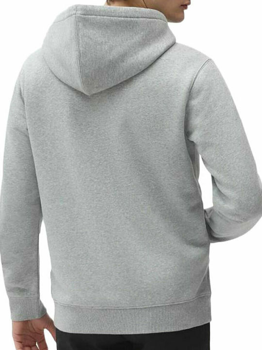 Dickies Oakport Men's Sweatshirt with Hood and Pockets Grey Melange