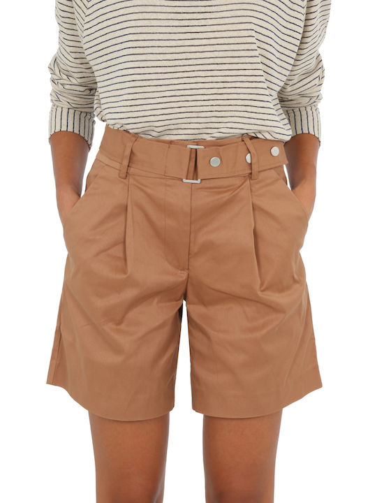 Cherri Women's High-waisted Shorts Brown