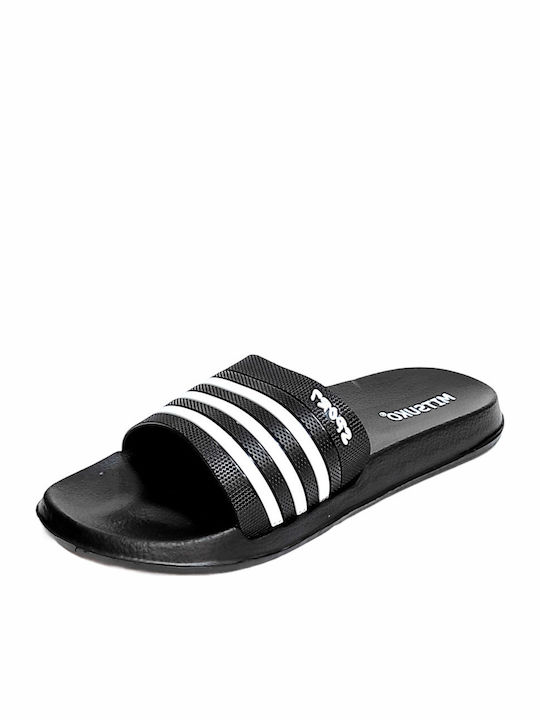Ανδρικά Slides Ανατομικά Μαύρα
