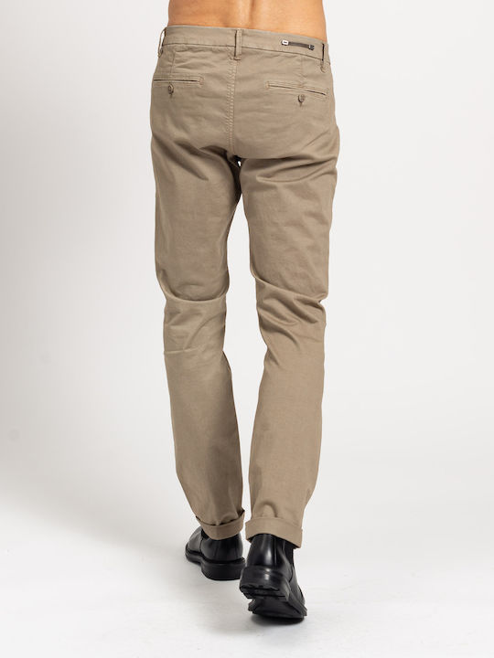 Staff Culton Men's Chino Elastic Trousers Beige