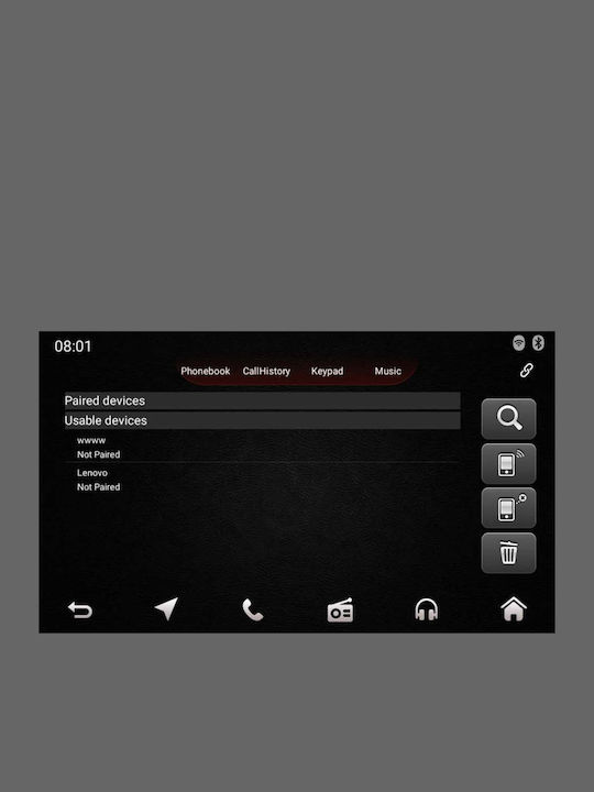 Lenovo Car-Audiosystem für Audi A7 Jeep Wrangler (Bluetooth/USB/AUX/WiFi/GPS) mit Touchscreen 10.1" IQ-AN X4814_GPS