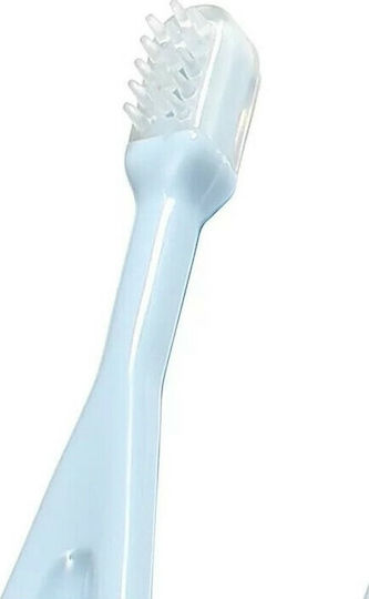 Babyono Christmas Σετ Βρεφικές Οδοντόβουρτσες για 3m+ 3τμχ Blue