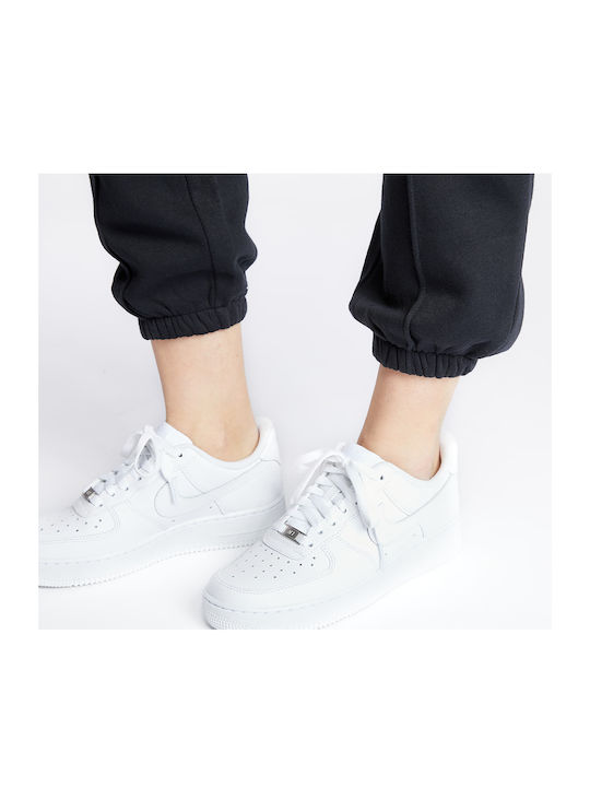 Sportswear Essential High Waist Sweatpants Jogger Fleece Black
