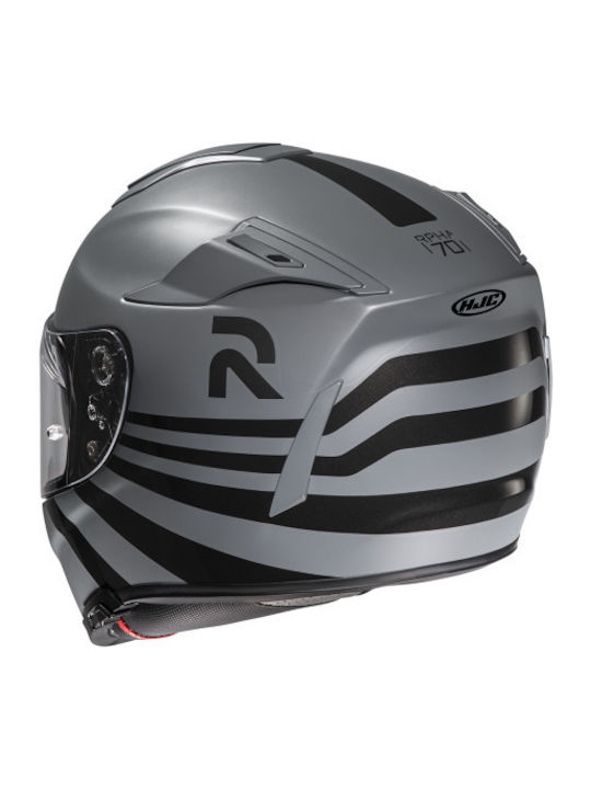 HJC RPHA 70 Stipe Full Face Helmet with Pinlock and Sun Visor ECE 22.05 1400gr MC5SF 9923-XS