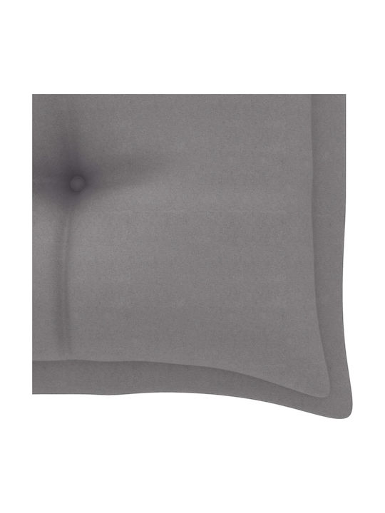 vidaXL Garden Swing Cushion Gray 100x50cm. 314993