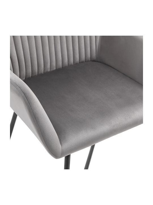 Stühle Speisesaal Gray 4Stück 61x61x84cm