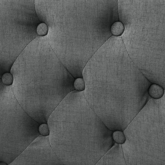 Stühle Speisesaal Dark Grey 4Stück 52x60x95.5cm