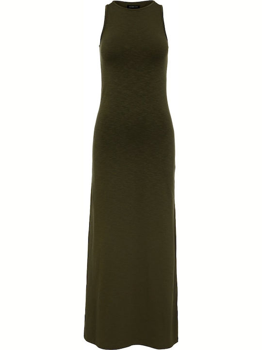 Summer Maxi Dress Khaki