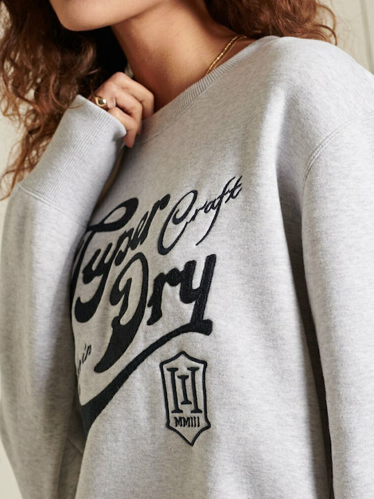 Pride In Craft Mini Αθλητικό Φόρεμα Μακρυμάνικο Glacier Grey Marl