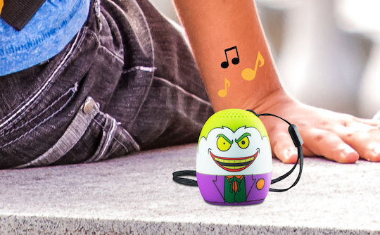 eKids Joker Ηχείο Bluetooth με Διάρκεια Μπαταρίας έως 3 ώρες Μωβ
