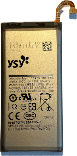 YSY Συμβατή Μπαταρία Αντικατάστασης 3000mAh για Galaxy A8 2018