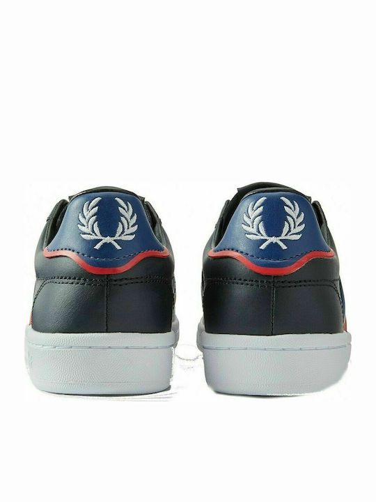 Fred Perry Two Tone Branding Sneakers Navy Blue