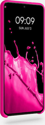 KWmobile Rubber Coperta din spate Silicon Neon Pink (Galaxy S21+ 5G) 54066.77
