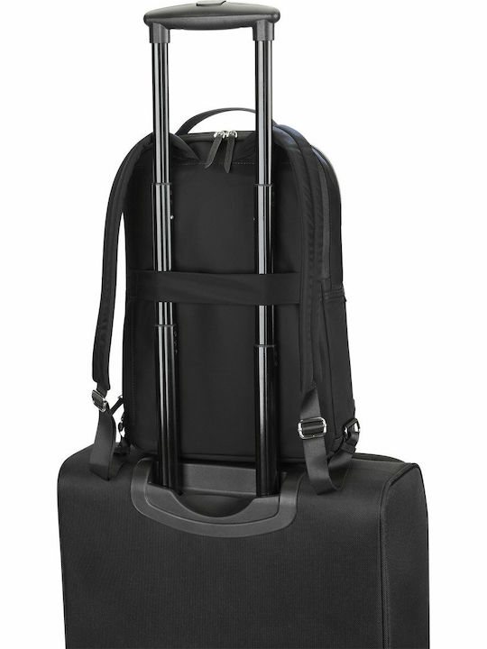Targus Newport Αδιάβροχη Τσάντα Πλάτης για Laptop 15" σε Μαύρο χρώμα