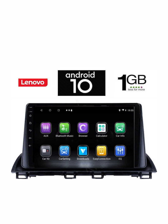 Lenovo IQ-AN X5634 Ηχοσύστημα Αυτοκινήτου για Mazda 3 (Bluetooth/USB/AUX/WiFi/GPS) με Οθόνη Αφής 9"