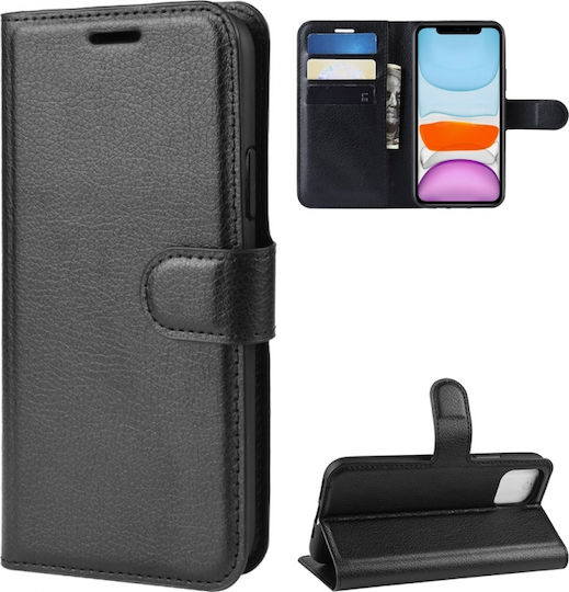 Naxius Book Piele artificială Negru (Redmi Note 6 Pro)