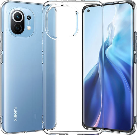 Ultra Slim 1mm Back Cover Σιλικόνης 1mm Διάφανο (Xiaomi Mi 11)