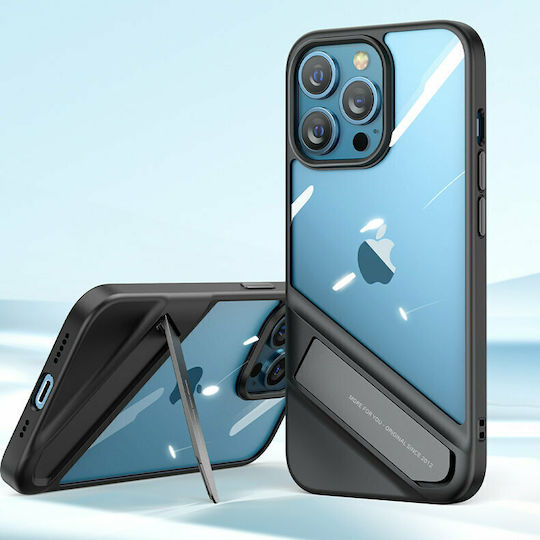 Ugreen Back Cover Plastic / Silicon Negru (iPhone 13)