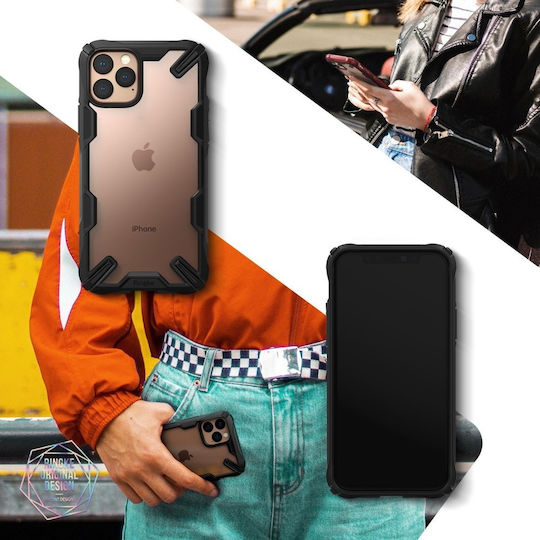 Ringke Fusion X Back Cover Πλαστικό / Σιλικόνης Μαύρο (iPhone 13 Pro)