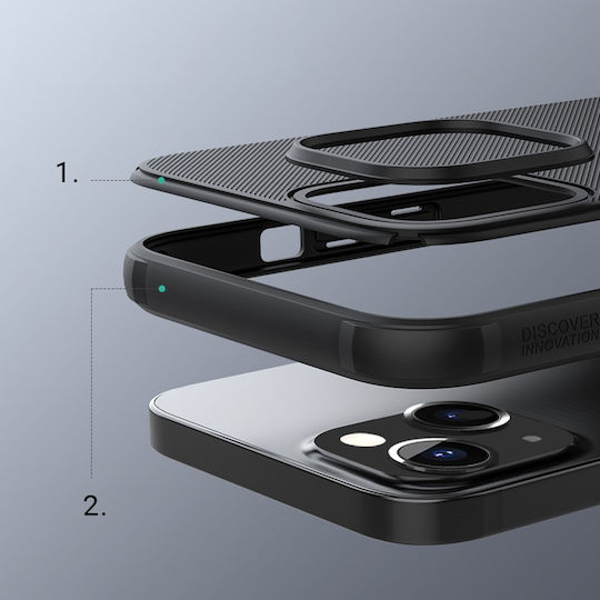 Nillkin Super Frosted Back Cover Πλαστικό Μαύρο (iPhone 13 mini)