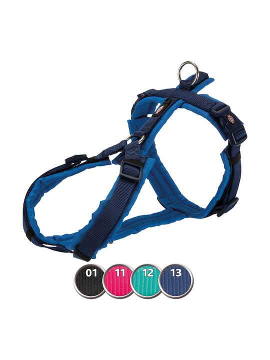 Trixie Dog Harness Πεζοπορίας Turquoise Large / Medium 25mm x 62-74cm