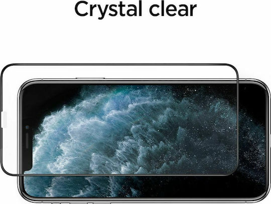 Spigen Align Master GLAS.TR Full Face Tempered Glass Black (iPhone 13 mini)