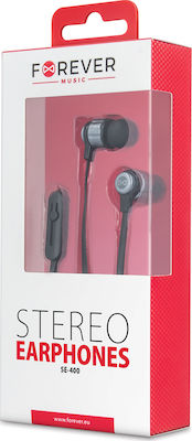 Forever SE-400 In-ear Handsfree with 3.5mm Connector Black