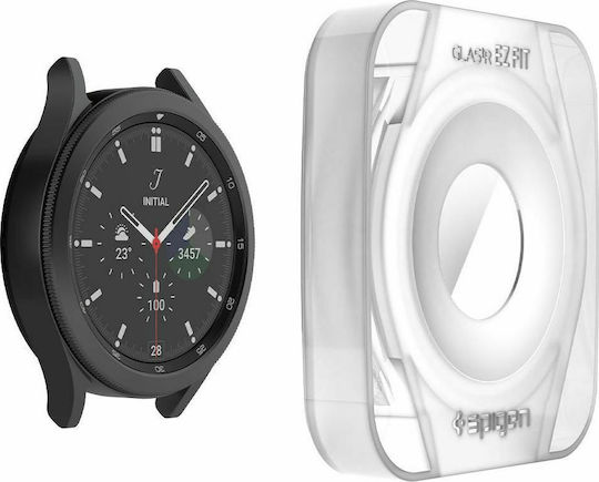 Spigen GLAS.tR EZ Fit Tempered Glass for the Galaxy Watch 4 Classic 42mm 2pcs AGL03747
