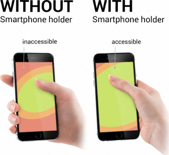 KWmobile Finger Holder Handy in Rosa Farbe