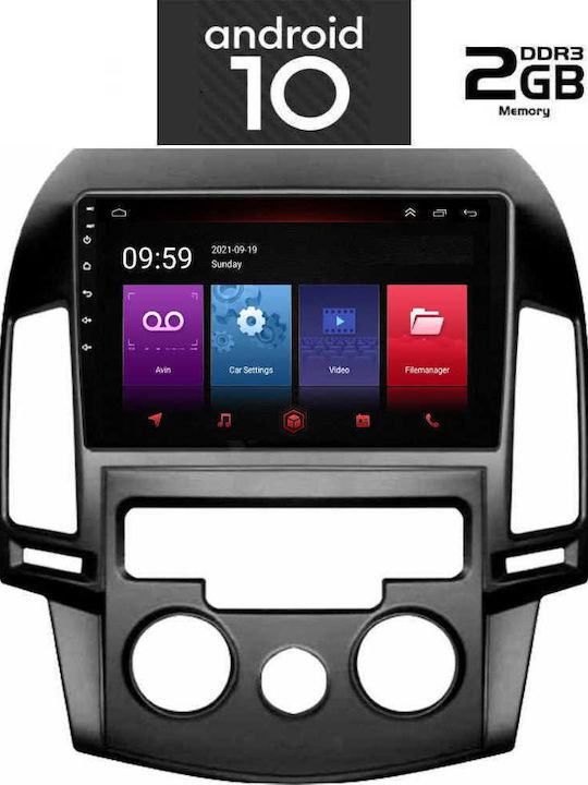 Lenovo Auto-Audiosystem Hummer H1 2007> (Bluetooth/USB/AUX/WiFi/GPS/Apple-Carplay/Android-Auto/Notenblätter) mit Touchscreen 9"