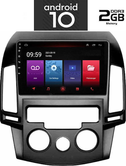 Lenovo Sistem Audio Auto Hummer H1 2007> (Bluetooth/USB/AUX/WiFi/GPS/Apple-Carplay/Android-Auto/Partitură) cu Ecran Tactil 9"