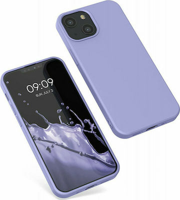 KWmobile Rubberized Задна корица Силикон Pastel Lavender (iPhone 13 мини) 55931.139