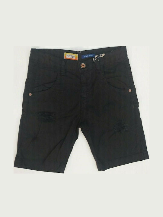 Kids' Shorts/Bermudas Fabric Black