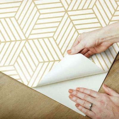 Διακοσμητικό Αυτοκόλλητο Treppe Peel And Stick Hexagon 503x52cm RoomMates Decor Διακοσμητικό Αυτοκόλλητο Treppe Peel And Stick Hexagon 503x52cm RoomMates Decor