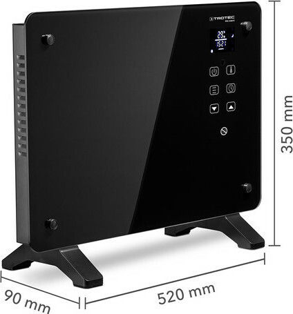 Trotec TFC 220 E Θερμοπομπός Δαπέδου 2200W με Ηλεκτρονικό Θερμοστάτη 52x35cm