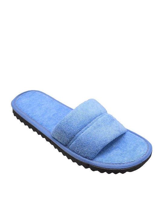 Terry Winter Women's Slippers Light Blue