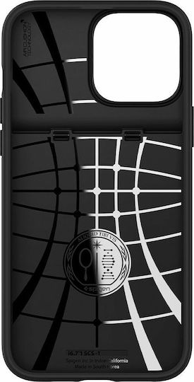 Spigen Slim Armor CS Back Cover Plastic 2mm with Card Slot Black (iPhone 13 Pro)