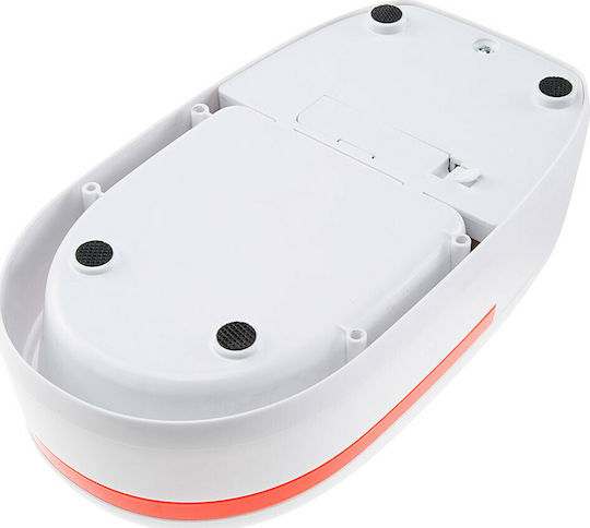 Ferplast Automatic Plastic Bowl Food for Dog & Cat 2x 400ml in White Color