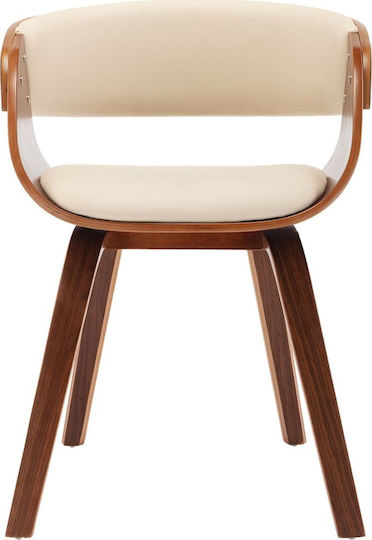 Председки Трапезария Cream / Brown 2бр 53x52x70бр