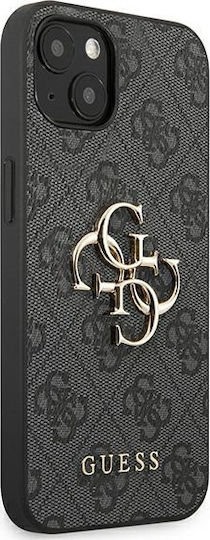 Guess Back Cover Synthetic Leather Gray (iPhone 13)