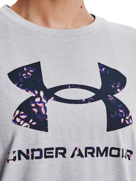 Damen T-Shirt Gray
